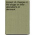 Impact of Changes in Life-Stage on Time Allocations in Denmark