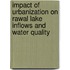 Impact of Urbanization on Rawal Lake Inflows and Water Quality