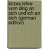 Lotzes Lehre vom Ding an sich und Ich an sich (German Edition)