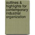 Outlines & Highlights For Contemporary Industrial Organization
