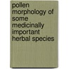 Pollen Morphology of Some medicinally important herbal species door Zubaida Yousaf