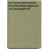 Pro-forma-Kennzahlen Berichterstattungspraxis und Aussagekraft by Martin Fischer