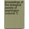 Proceedings of the Biological Society of Washington (Volume 7) door Biological Society of Washington
