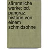 Sämmtliche Werke: Bd. Pangraz. Historie Von Einem Schmidsohne by Anton Von Bucher