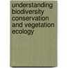Understanding Biodiversity Conservation And Vegetation Ecology door Sapana Lohani