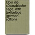 Über Die Südarabische Sage. With Textbelege (German Edition)