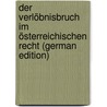 Der Verlöbnisbruch im österreichischen Recht (German Edition) door Krasnopolski Horaz