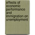 Effects of Economic Performance and Immigration on Unemployment