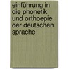 Einführung in die Phonetik und Orthoepie der deutschen Sprache door David Hoffmann