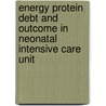 Energy Protein Debt and Outcome in Neonatal Intensive Care Unit door Samah El Hindawy