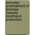 Extrusion Pretreatment Of Biomass Towards Bioethanol Production