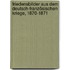Friedensbilder aus dem deutsch-französischen Kriege, 1870-1871