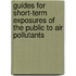 Guides for Short-Term Exposures of the Public to Air Pollutants