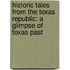 Historic Tales from the Texas Republic: A Glimpse of Texas Past