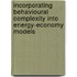 Incorporating behavioural complexity into energy-economy models