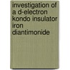 Investigation of a d-electron Kondo Insulator Iron Diantimonide door Rongwei Hu