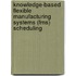 Knowledge-Based Flexible Manufacturing Systems (Fms) Scheduling