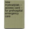 New MyBradyLab -- Access Card -- for Prehospital Emergency Care door Michael Brady