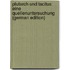Plutarch Und Tacitus: Eine Quellenuntersuchung (German Edition)