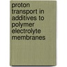 Proton Transport in  Additives to Polymer Electrolyte Membranes door Pia Tölle