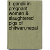 T. Gondii in Pregnant Women & Slaughtered Pigs of Chitwan,Nepal by Krishna Datt Bhatt