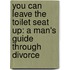 You Can Leave the Toilet Seat Up: A Man's Guide Through Divorce