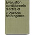 Évaluation conditionnelle d'actifs et croyances hétérogènes