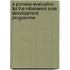 A Process Evaluation for the Mbekweni Area Development Programme