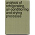 Analysis of Refrigerating, Air-conditioning and Drying Processes