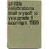 Cr Little Celebrations Mail Myself to You Grade 1 Copyright 1995