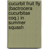 Cucurbit Fruit Fly (Bactrocera cucurbitae Coq.) In Summer Squash by Rekha Sapkota