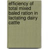 Efficiency Of Total Mixed Baled Ration In Lactating Dairy Cattle by Muhammad Asif