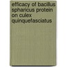 Efficacy of Bacillus Spharicus Protein on Culex Quinquefasciatus by Shakil Ahmed Khan