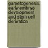 Gametogenesis, Early Embryo Development and Stem Cell Derivation