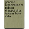 Genome Organization of Papaya Ringspot Virus Isolates from India by B. Parameswari