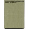 Historisch-litterarisch-bibliographisches Magazin, erstes Stueck by Johann Georg Meusel