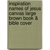 Inspiration Names of Jesus Canvas Large Brown Book & Bible Cover door Zondervan Publishing