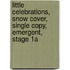 Little Celebrations, Snow Cover, Single Copy, Emergent, Stage 1a
