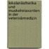 Lokalanästhetika und Muskelrelaxantien in der Veterinärmedizin