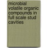 Microbial Volatile Organic Compounds in Full Scale Stud Cavities by Caroline Hachem
