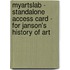 MyArtsLab - Standalone Access Card - for Janson's History of Art