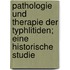 Pathologie und Therapie der Typhlitiden; eine historische Studie