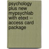 Psychology Plus New MyPsychLab with Etext -- Access Card Package by Kimberly M. Christopherson