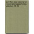 Schriften Des Vereins Für Reformationsgeschichte, Volumes 10-13