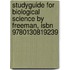 Studyguide For Biological Science By Freeman, Isbn 9780130819239