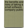 The Benefits and Risks of Taking a Small Software Company Public door Jonna Taskila