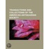 Transactions and Collections of the American Antiquarian Society