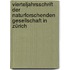 Vierteljahrsschrift der Naturforschenden Gesellschaft in Zürich