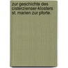 Zur Geschichte des Cisterzienser-klosters St. Marien zur Pforte. by Böhme Paul