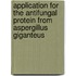 Application For The Antifungal Protein From Aspergillus Giganteus